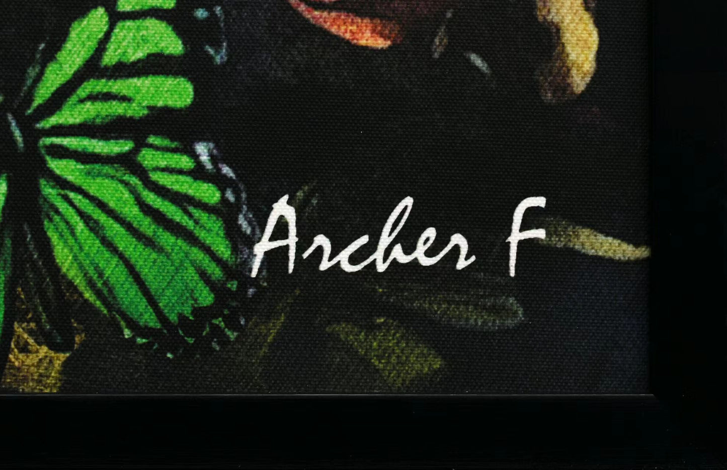 Abstract Fusion Art - LED Glow Contemporary Art | Limited Edition #6235